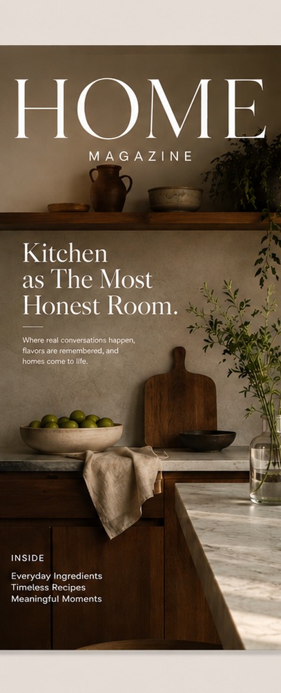 The Kitchen as the Most Honest Room